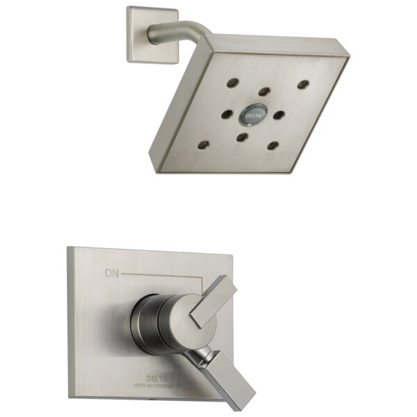 Delta Vero Monitor 17 Series H2Okinetic Shower Trim Stainless T17253-SSH2O - main